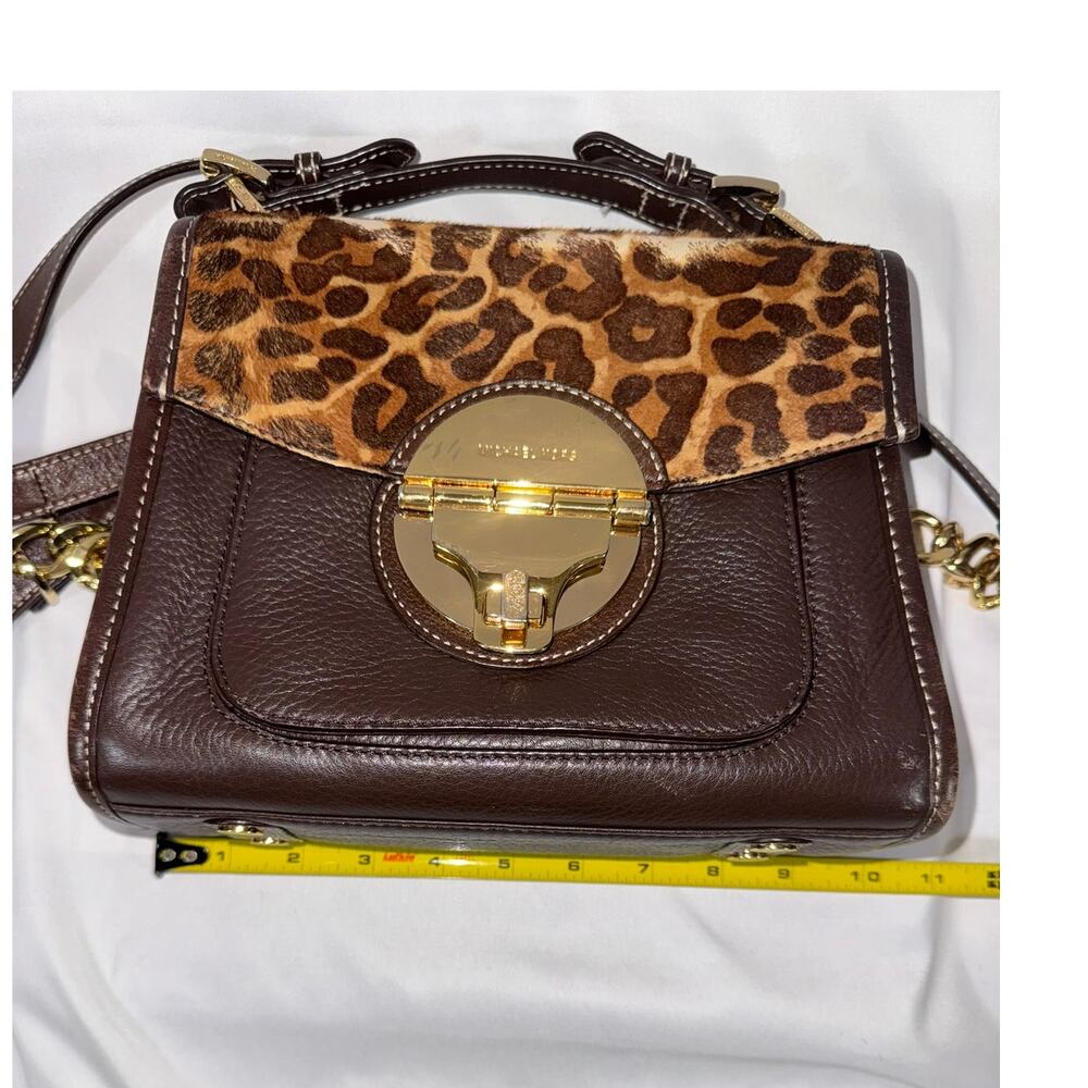 Michael Kors: RARE Leopard-print Dyed Calf Hair Purse - Picture 14 of 16